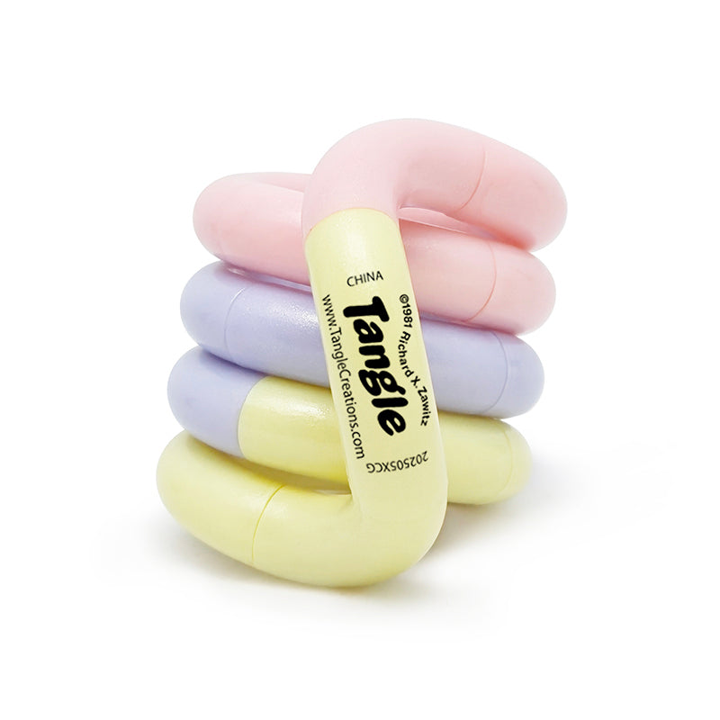 Tangle Jr. Clouds – fidgetleksak i mjuka molnfärger