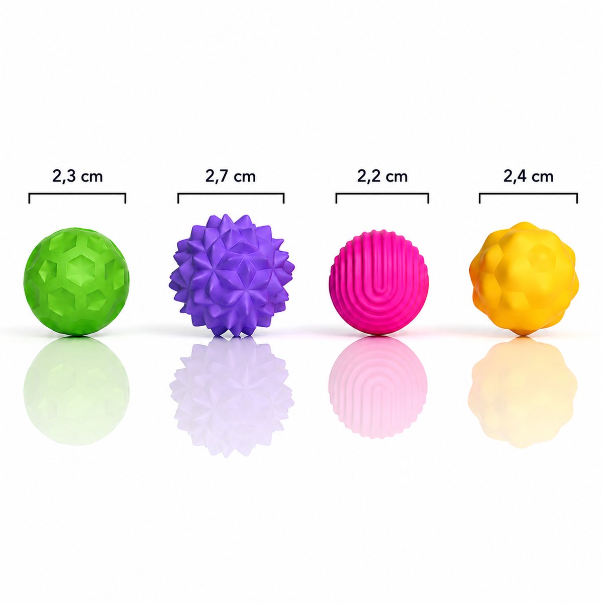 Magnetiska Sensoriska Fidgetbollar - Small