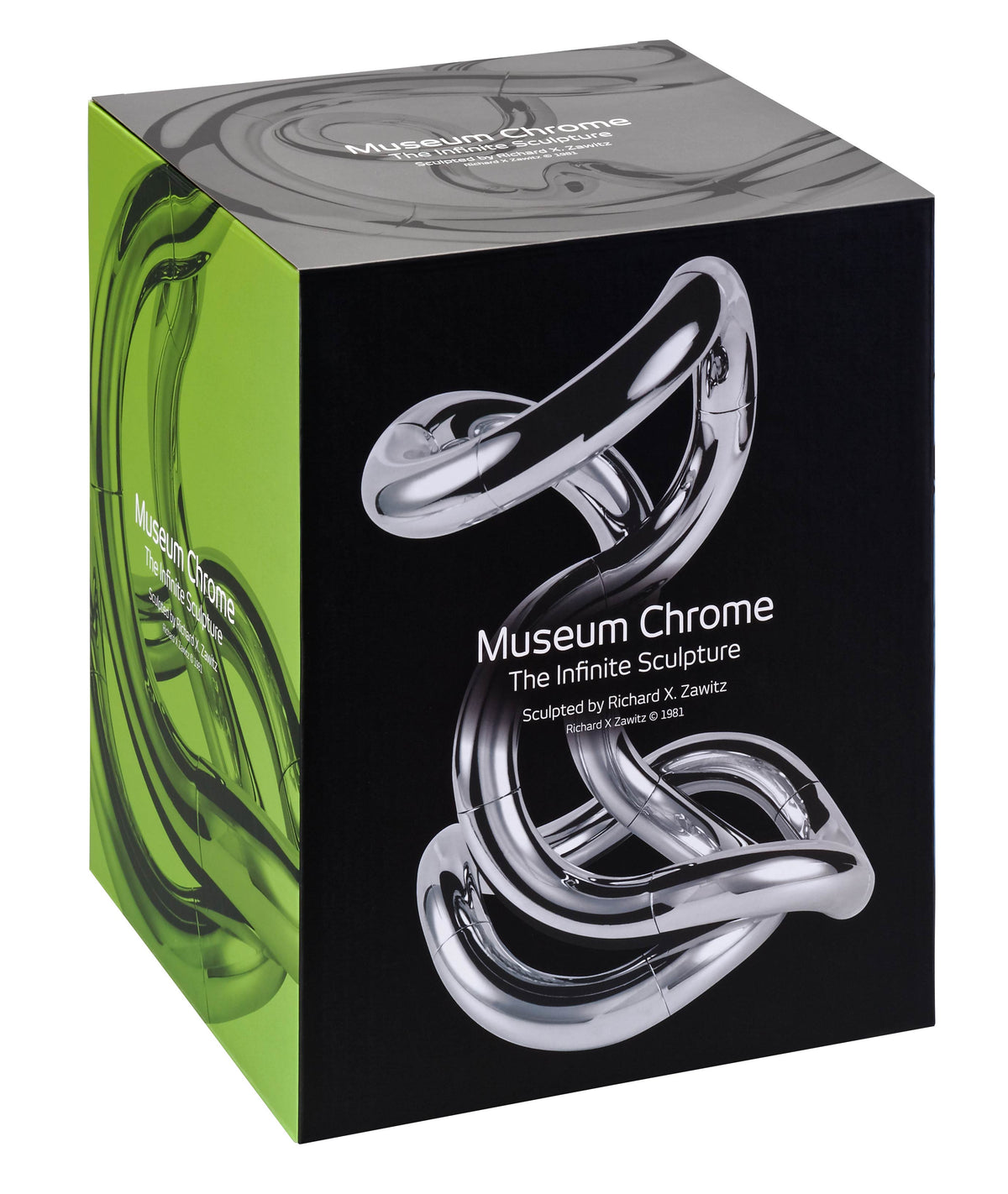 Tangle Museum Chrome – rörlig skulptur i krom
