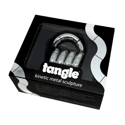 Tangle Jr. Metal – tung fidgetskulptur i metall